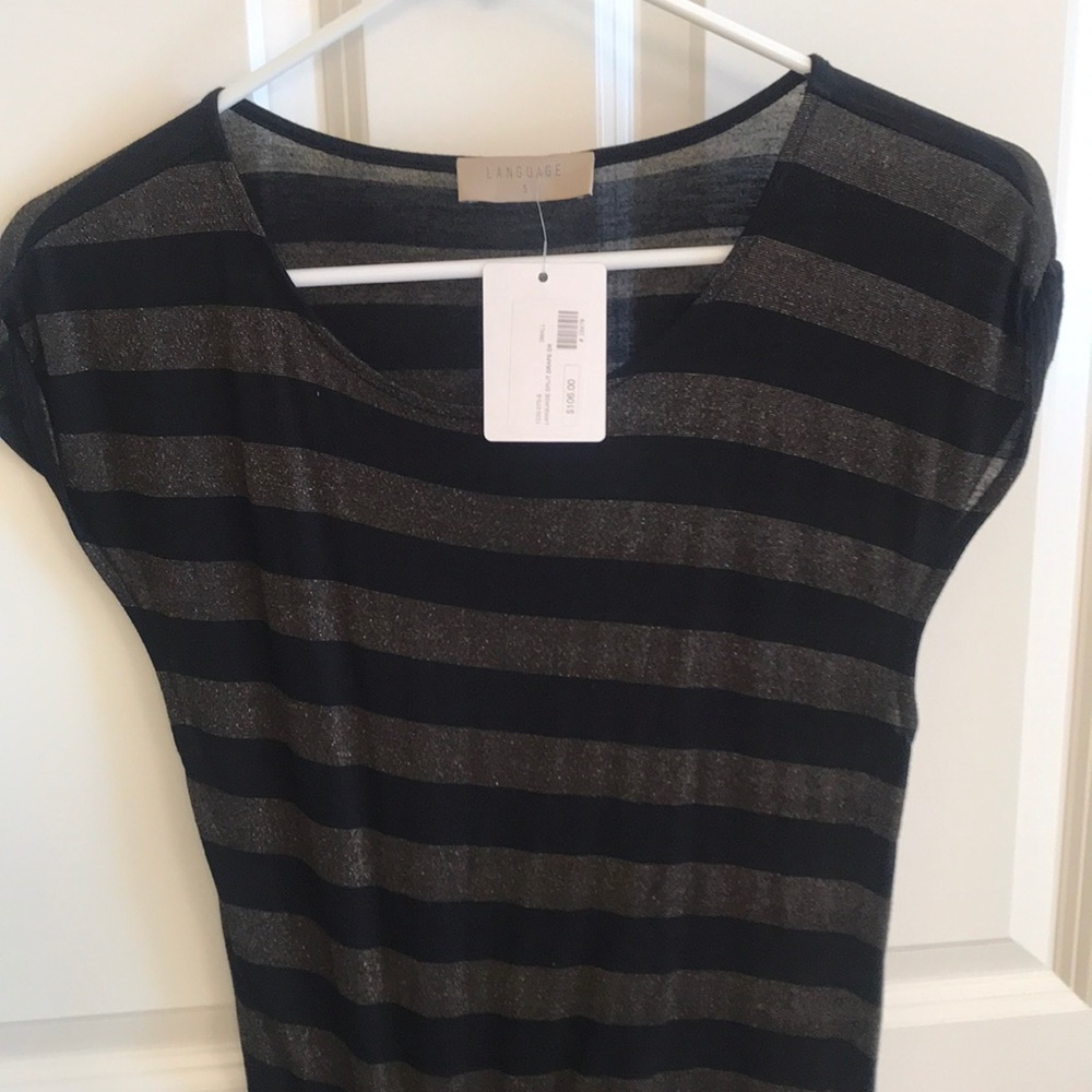 Language high low dress